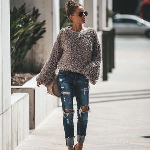 NWT Cropped Vici Collection Pullover Sweater